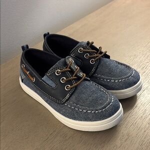 The Children’s Place Denim Boat Shoes Size 10